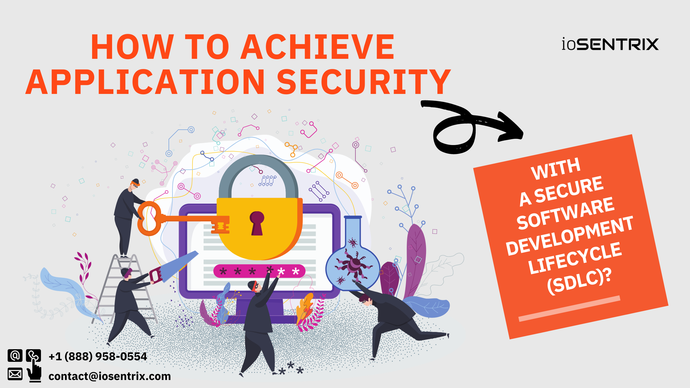 How to achieve application security with a secure software development lifecycle (SDLC)?